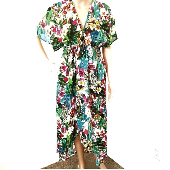 MW Matthew Williamson Other - MW Matthew Williamson Maxi Kaftan Dress/Cover-up